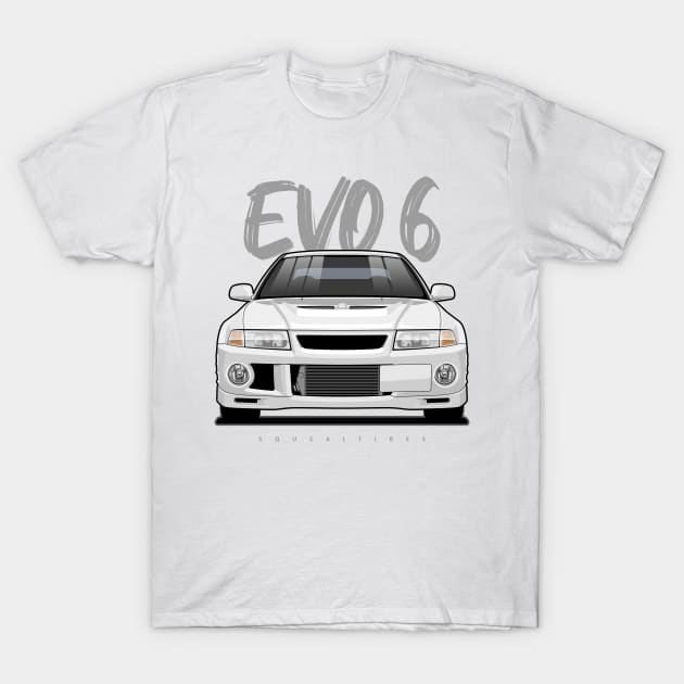 Lancer Evolution VI T-Shirt by squealtires
